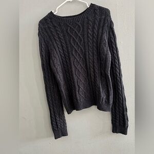Atmosphere Charcoal Knit Pullover